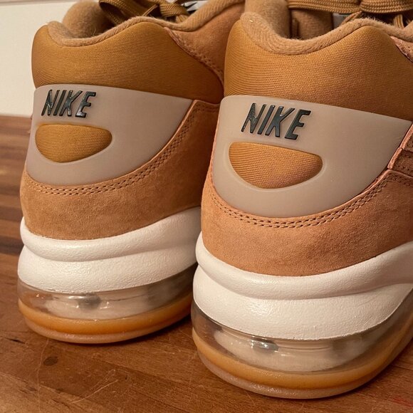 Nike Air Force Max 'Flax'  Phantom Light Brown Suede - Gum Sole  Men's Size 10 - Picture 7 of 9